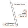 Truper ESR-308 Escalera recta Tipo III 8 peldaños | Ferrenacional