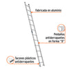 Truper ESR-312 Escalera recta Tipo III 12 peldaños | Ferrenacional