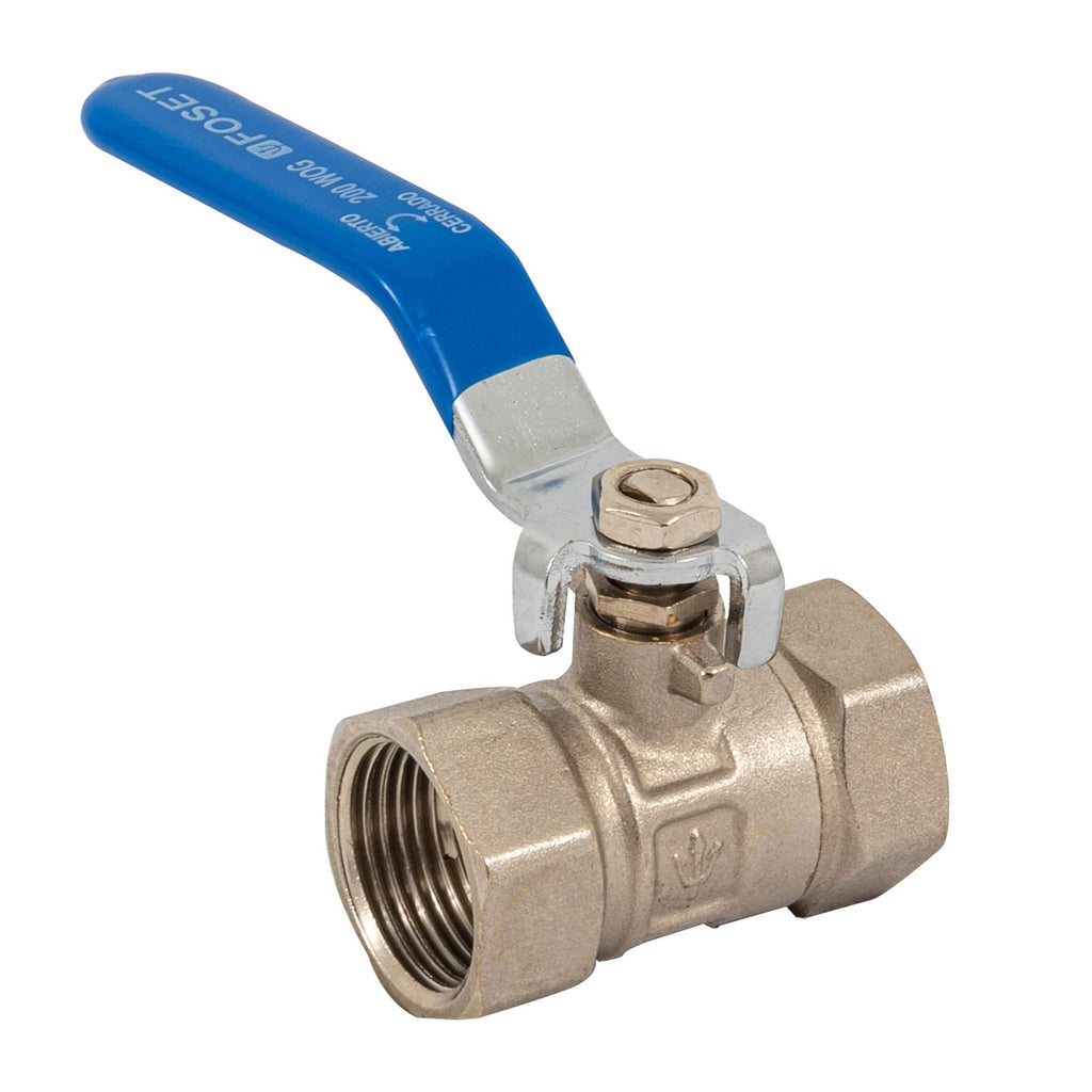 Válvula de Esfera de Latón 3/4" Roscable - Foset ESRO-3/4