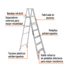 Truper ESTA-24 Escalera de tijera aluminio tipo II 4 peldaños | Ferrenacional