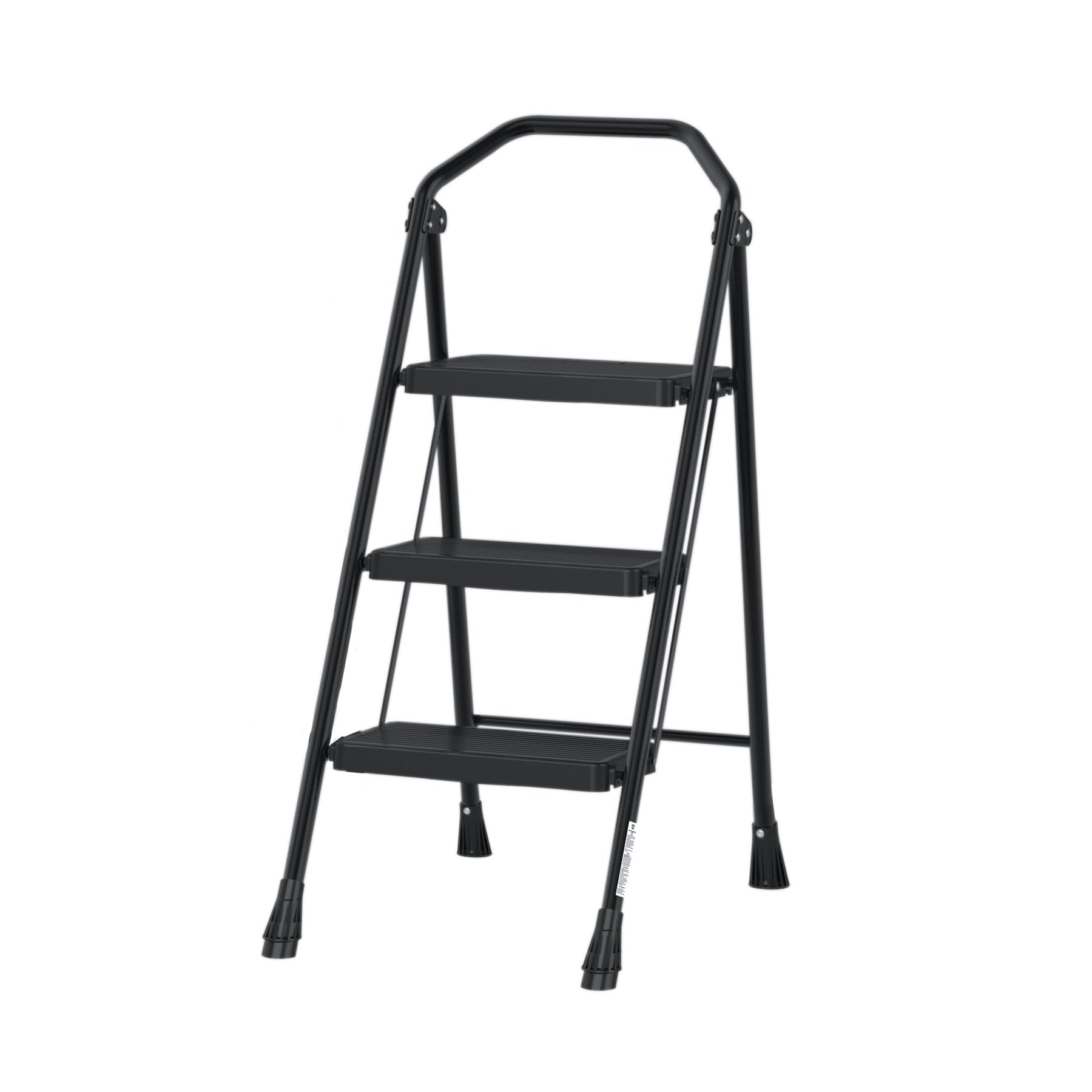 Escalera tubular, plegable, 3 peldaños, Truper, ESTU-3, 103143