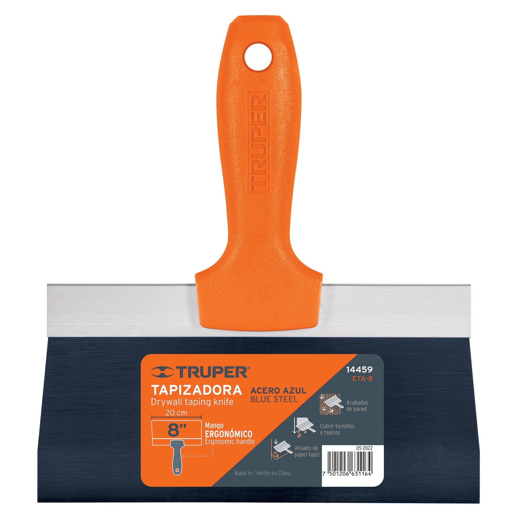 Truper ETA-8 Espátula tapizadora, 8'