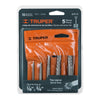 Truper EXT-5 Juego extractores de tornillos, 5 piezas