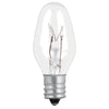 Volteck FI-50T Focos incandescentes transparentes,base E12,7.5watts, 50pzas