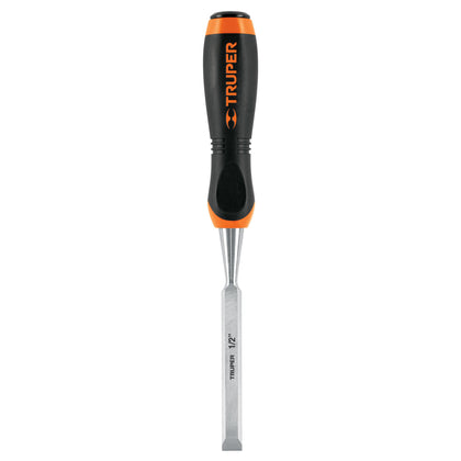 Truper FT-1/2 Formón 1/2' mango Comfort Grip