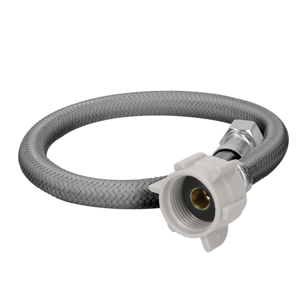 Foset FWC-P50VL Manguera WC, vinilo, 3/8'x7/8', 50 cm, conector plástico