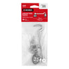 Hermex GAPU-3 Gancho para puerta, cromado