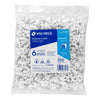 Volteck GCU-6BG Grapa para cable redondo, 6 mm, blanca, bolsa 500 piezas