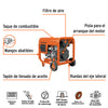Generador portátil 6 kW motor a diesel, TRUPER