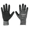 GU-131 Guantes de nylon recubiertos de nitrilo arenoso, chicos
