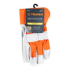 Truper GU-235 Guantes de carnaza y loneta, unitalla