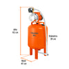 Equipo hidroneumático 80L, jet inoxidable 1 HP, TRUPER