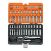 Truper JD-1/4X54MP Juego de 54 herramientas cuadro 1/4' std y mm para mecánico