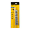 Pretul JD-3/8X10MM-P Juego de 9 dados milimétricos, Pretul