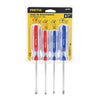 Pretul JD-4TP Juego de desarmadores, 4 piezas, mango PVC, Pretul