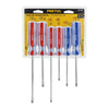 Pretul JD-6TP Juego de desarmadores, 6 piezas, mango PVC, Pretul