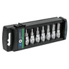 Truper JPT-3/8X7T Juego de dados, punta Torx, cuadro 3/8', 7 piezas