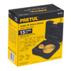 Pretul KIT-14P Juego de 12 brocasierras, 2 mandriles y llave allen, Pretul