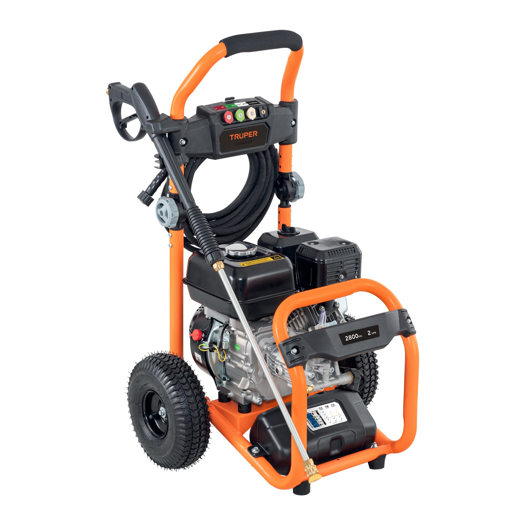 Hidrolavadora a Gasolina 2,800 PSI - Truper LAGAS-28