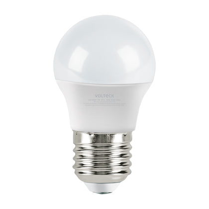 Volteck LED-30GCC Lámpara LED tipo bulbo G45 3 W luz cálida, caja