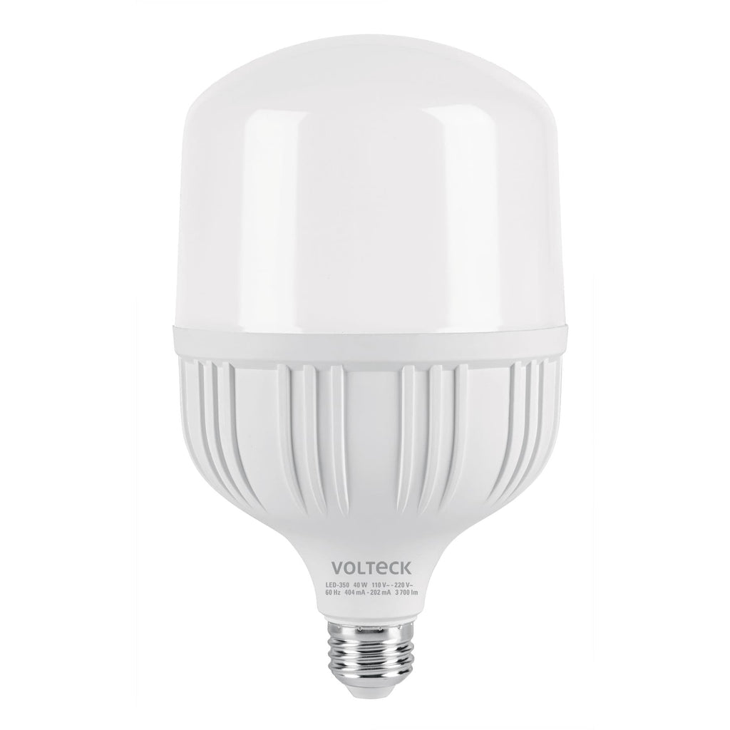 Volteck LED-350 Lámpara de LED, alta potencia, E26, 40 W, luz de día