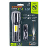 Truper LINAR-260 Linterna de 1 LED 270 lm con luz de emergencia, recargable