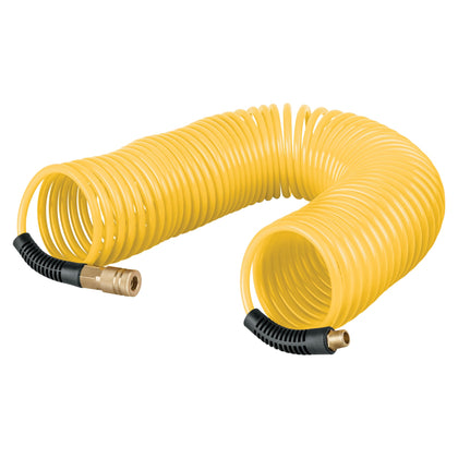Truper MAN-R-15P Manguera tipo resorte para compresor, 15 m x 1/4'