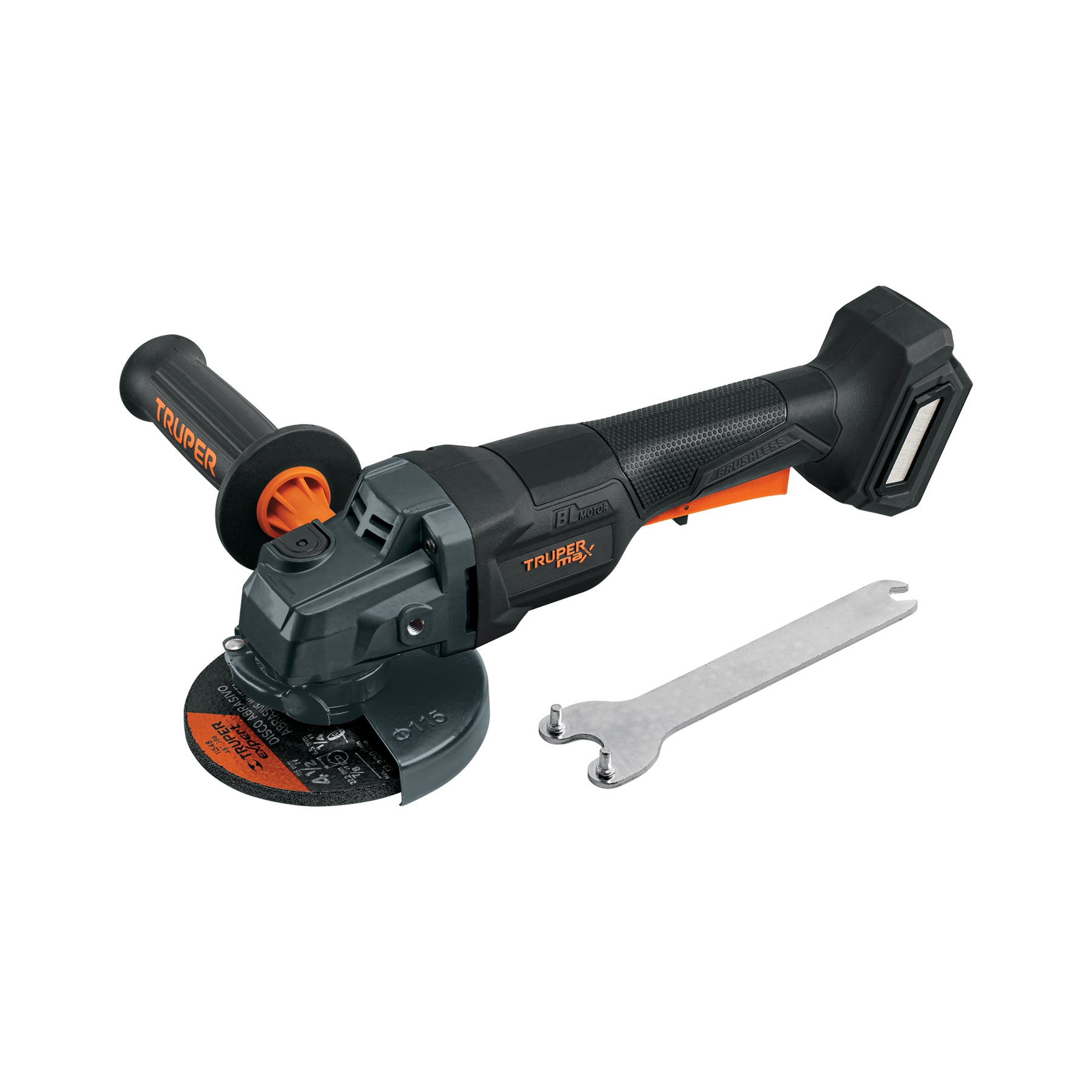 Esmeriladora Inalámbrica 4-1/2" Brushless 20V (Sin Batería) - Truper MAX-20EPS