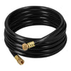 Foset MGAN-40 Manguera para gas 3/8' flexible negra de 4 m, con conexión