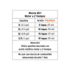 Motosierra 45 cc a gasolina con barra de 16", Pretul