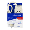 Volteck MUL-10 Multicontacto uso rudo, 10 entradas, 14 AWG