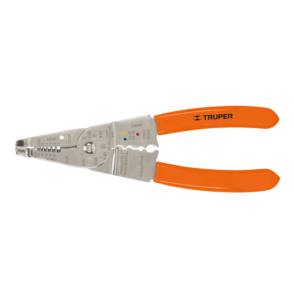Truper PE-CA-8 Pinza pelacables 8'