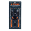 Truper PIAN-4 Pinza para anillos de retención, 4 cabezas intercambiables