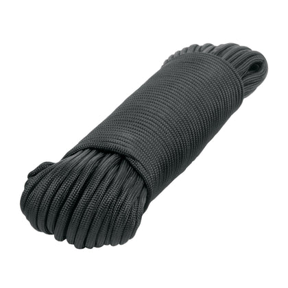 PIO-430NN Piola de Nylon Paracord de 4mm x 30 m, negro, Fiero