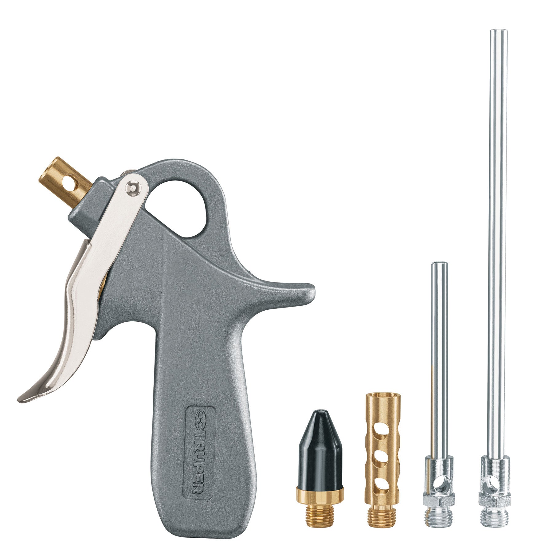 Truper PISO-5X Pistola para sopletear con 5 boquillas