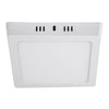 Volteck PLA-211L Plafón cuadrado, moderno, 12 W, 6500 K, LED, blanco