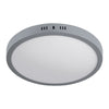 Volteck PLA-217L Plafón redondo, moderno, 24 W, 6500K, LED, gris