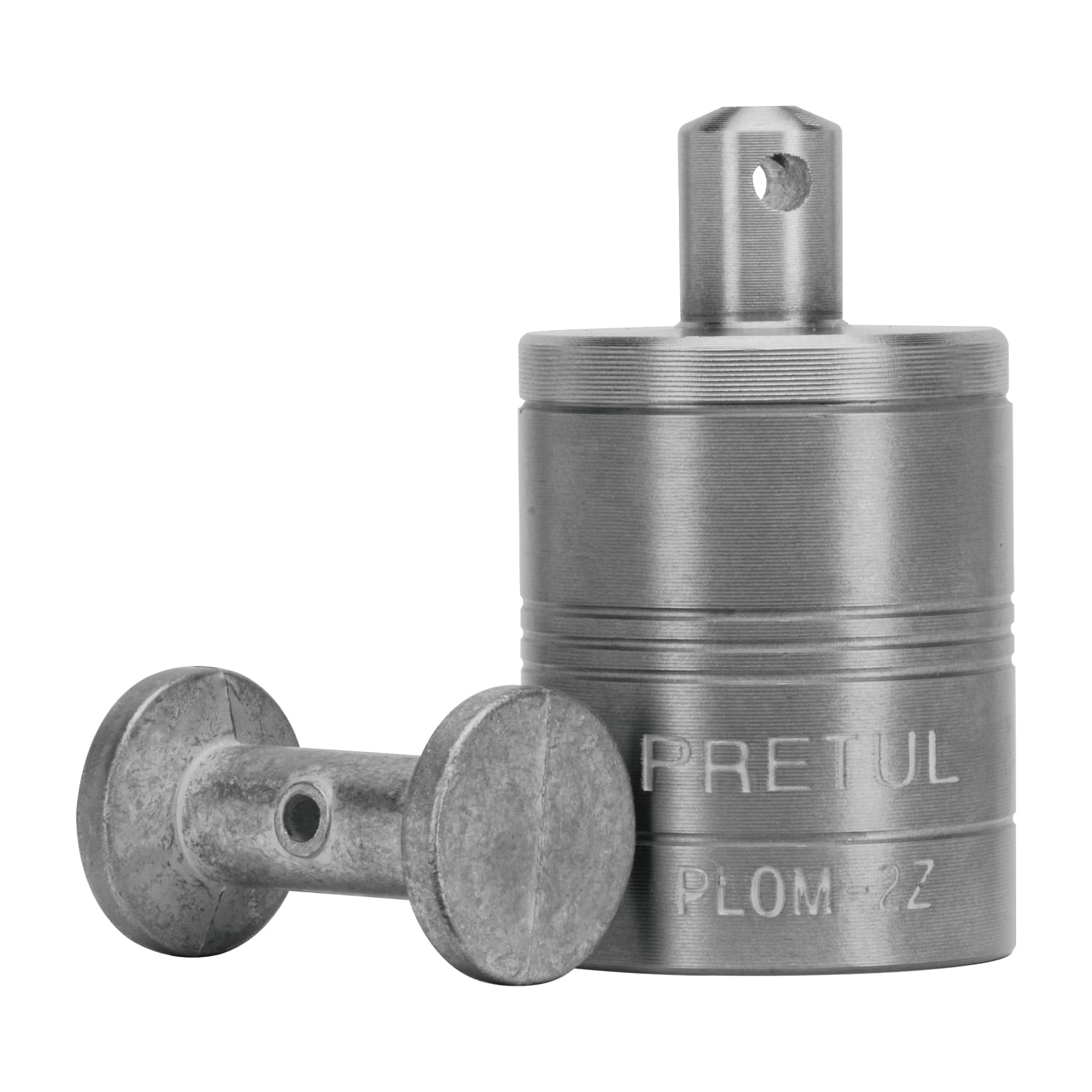 Pretul PLOM-2Z Plomada metálica de 310 g con centro