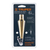 Truper PLOM-8 Plomada de latón 8 oz, Truper
