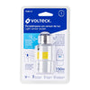 Volteck POBA-21 Portalámpara de policarbonato, con sensor de luz, 360º