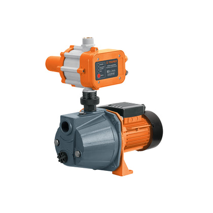 102856 PRE-1/2 Bomba presurizadora jet hierro 1/2 HP con control, Truper