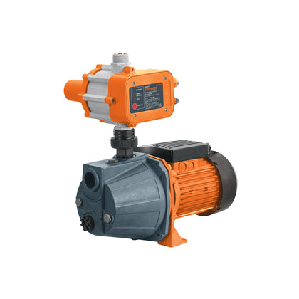 102855 PRE-1 Bomba presurizadora jet hierro 1 HP con control, Truper