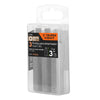 Expert PUDE-8208 Puntas Bristol M8, 3', estuche con 3 piezas, Expert