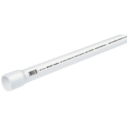 Foset PVC-003 Tubo de PVC hidráulico cédula 40, 1', tramo 3m