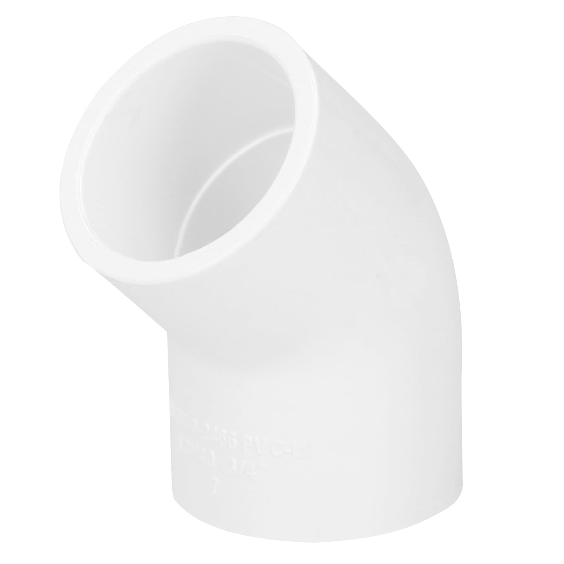 Foset PVC-862 Codo 45º de PVC, 3/4'