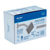 Foset R-403N Regadera cuadrada ABS 4' acabado satín con brazo