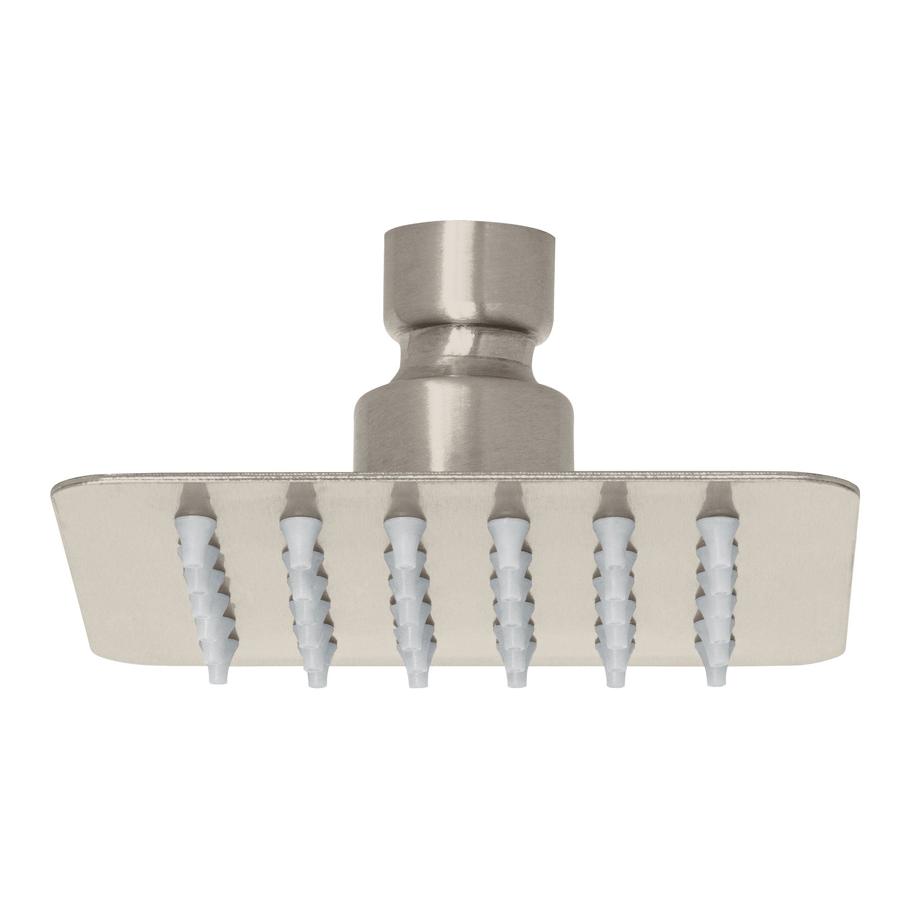 Foset R-413SN Regadera cuadrada 4', acero inox, sin brazo, satín, Túbig