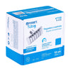 Foset R-413S Regadera cuadrada 4', acero inox, sin brazo, cromo, Túbig
