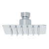 Foset R-413S Regadera cuadrada 4', acero inox, sin brazo, cromo, Túbig