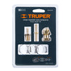 Truper REMAN-3/8 Juego para reparar mangueras de 3/8', 6 piezas